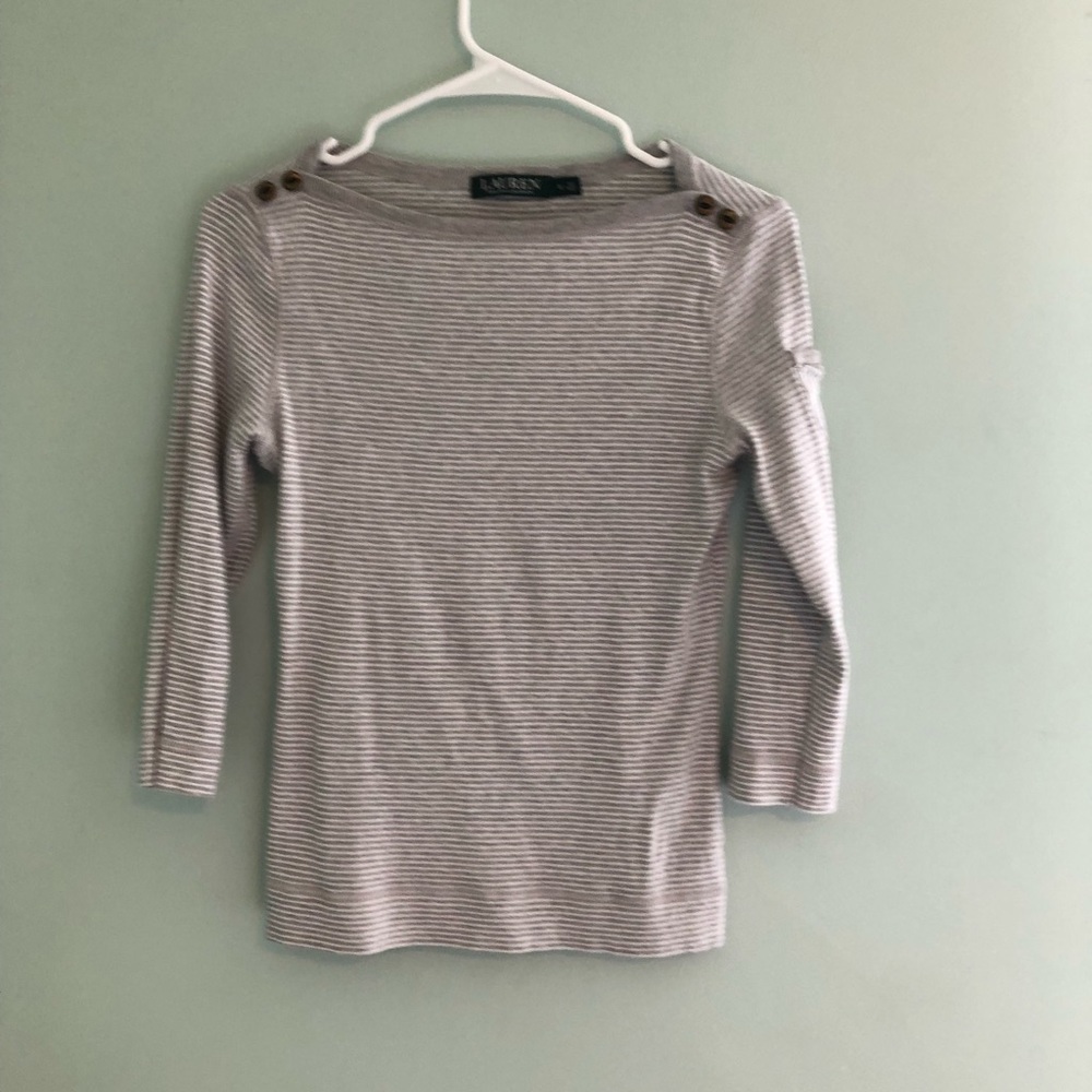 Striped RALPH LAUREN long sleeve shirt